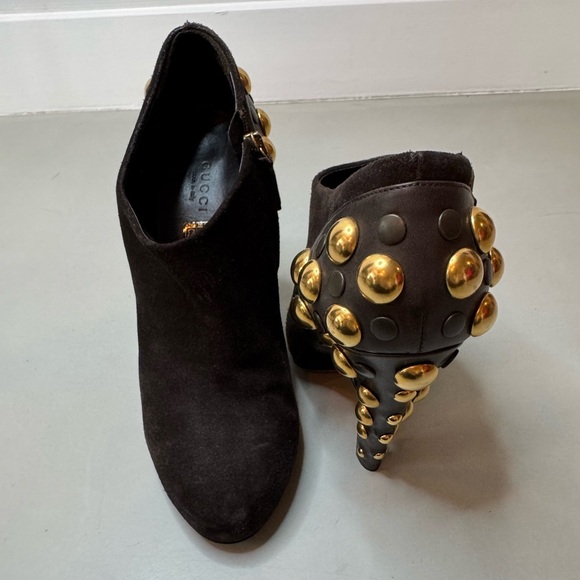 Vintage Authentic Gucci Studded Booties | Size 8.5 | Rare Find | Made in Italy | - Picture 6 of 17